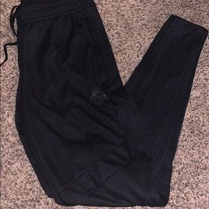 Adidas black jogger sweatpants